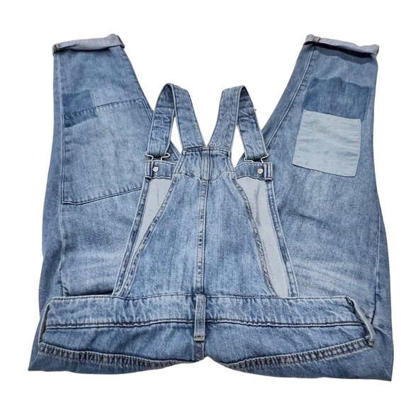 Gap 1969 Patchwork Denim Overalls, XS - Picture 6 of 7
